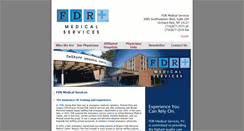 Desktop Screenshot of fdrmedical.com